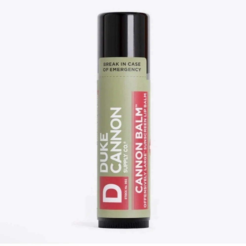 Duke Cannon Cannon Balm Tactical Lip Protectant SPF 15 Fresh Mint 0.56oz Large